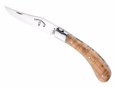 Couteau Le Capuchadou Fontenille Pataud - manche 12 cm olivier