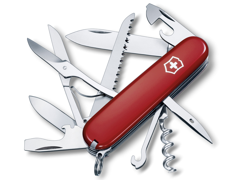 Couteau Victorinox Huntsman rouge