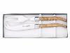 ARBALETE G. DAVID - COFFRET COUTEAU ET FOURCHETTE A FROMAGE LAGUIOLE OLIVIER