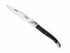 Couteau pliant Laguiole d'antan G. David Arbalète mitres inox mat - ébène 12 cm