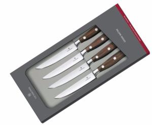 Coffret de 4 couteaux à steak Victorinox Grand Maître Wood