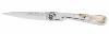 Couteau pliant Claude Dozorme corse corne de bélier 11 cm- inox