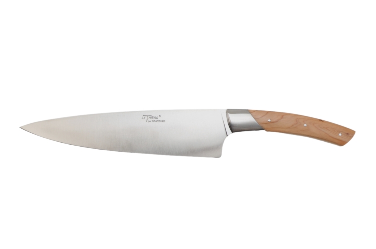 Couteau de cuisine coutellerie Chambriard "Les grands gourmets" - Couteau de chef 20 cm genévrier