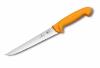 Couteau à désosser/saigner Swibo lame 14 cm - Manche grillon jaune