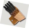 Bloc de rangement de couteaux Kai Wasabi Black en chêne