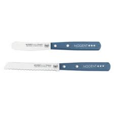 Set duo petit déjeuner Nogent bois bleu paon