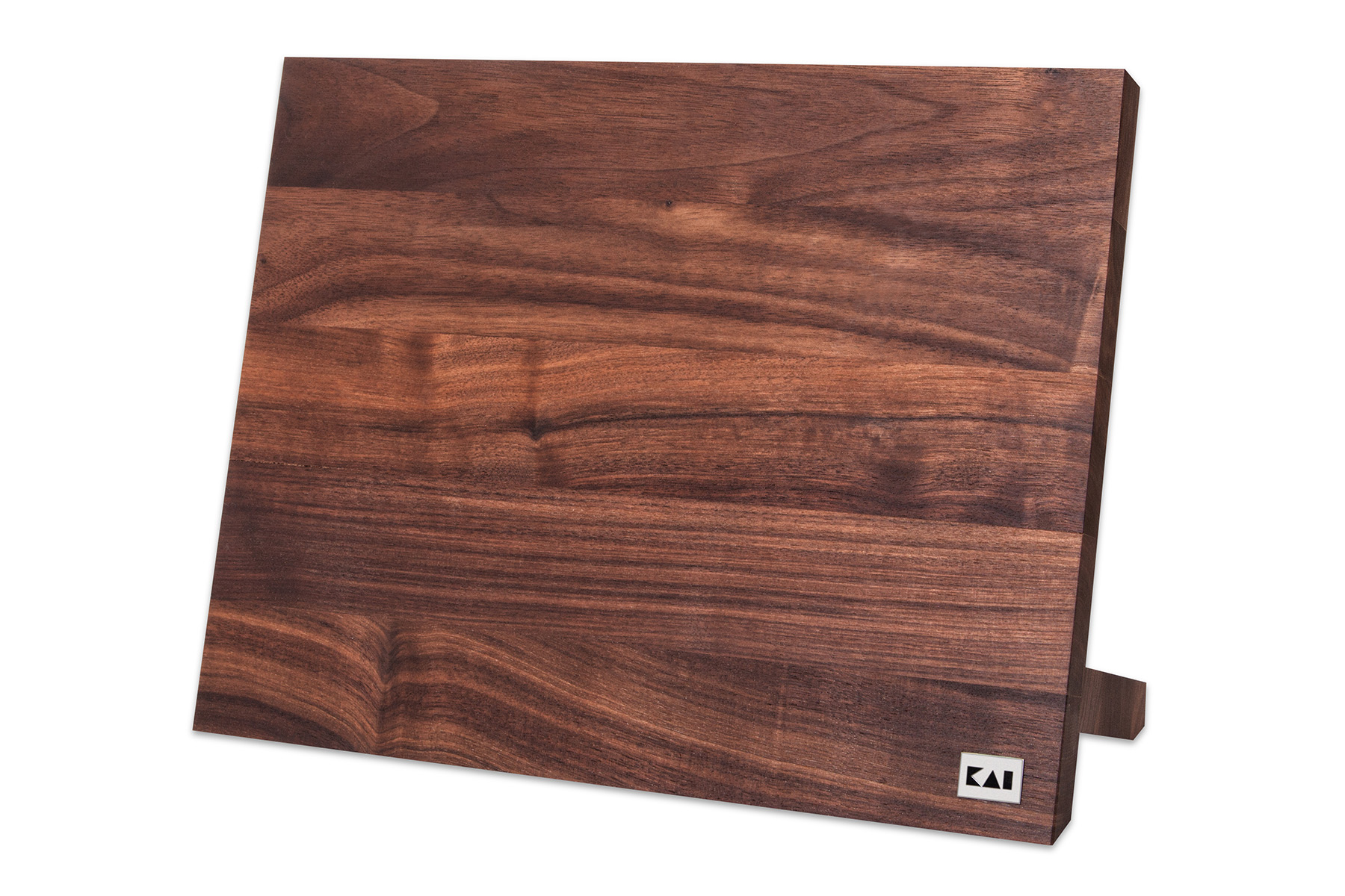 Porte-couteaux aimanté Kai pour 6 à 8 couteaux - Noyer