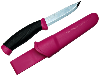 Poignard Morakniv Companion noir/rose
