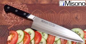 MISONO UX10 - COUTEAU JAPONAIS SANTOKU 18 CM