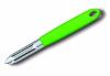 Eplucheur Victorinox deux fentes, lames dentées - manche vert
