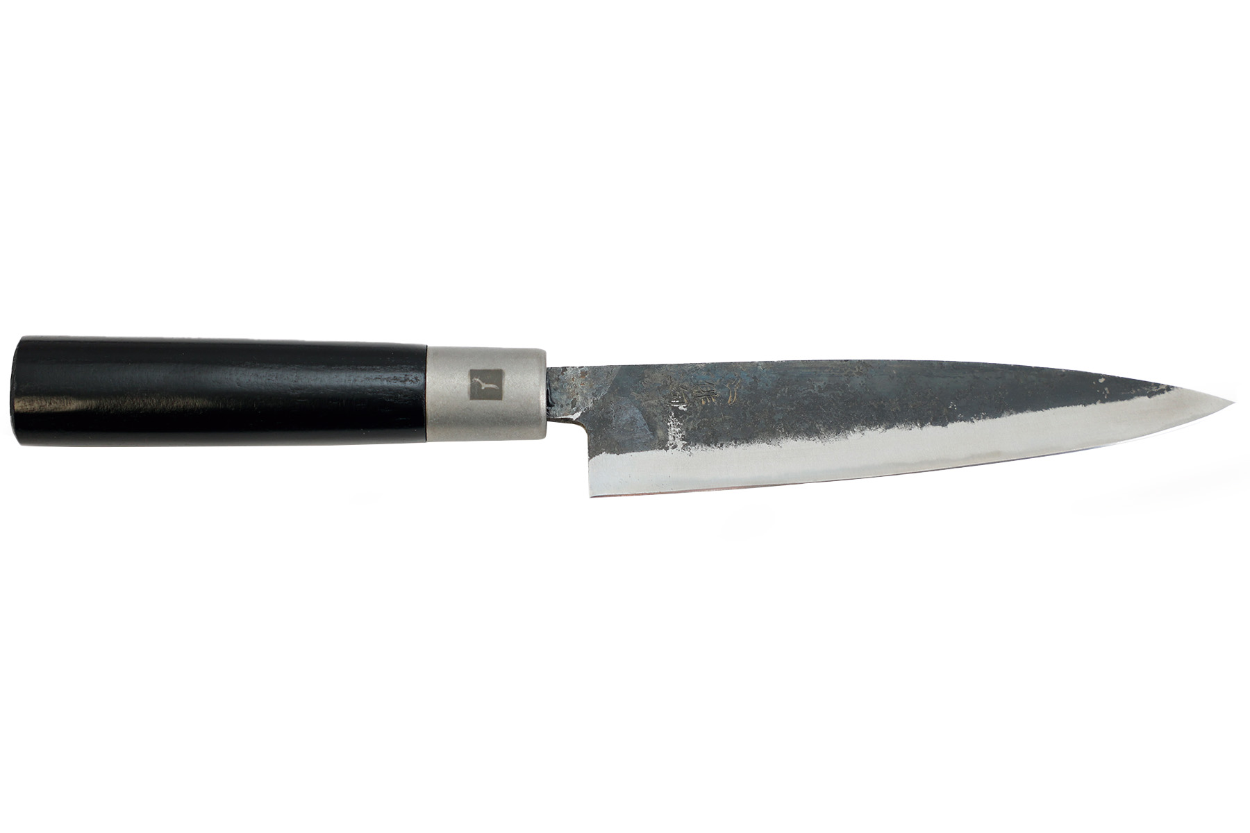 Couteau japonais artisanal Haiku Kurouchi - Couteau ko-yanagi 16,5 cm