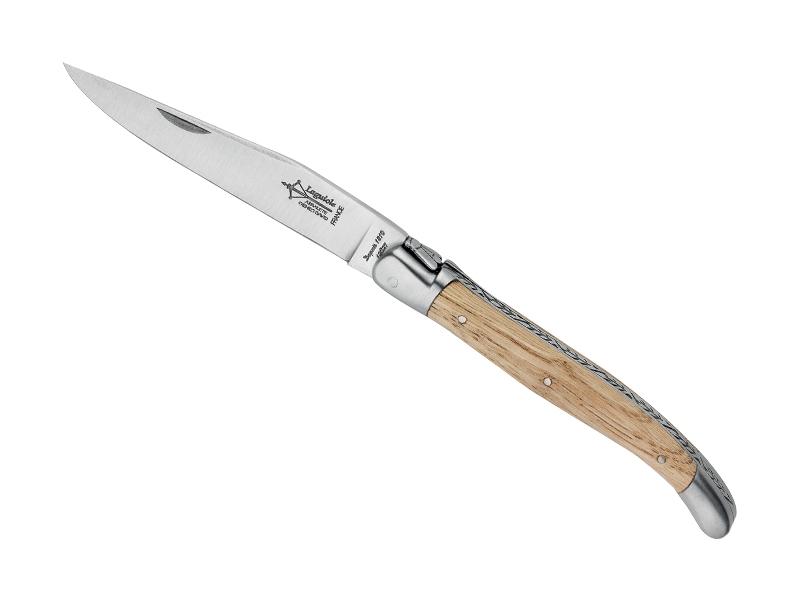 Couteau Laguiole d'antan G. David Arbalète - Manche châtaignier 12 cm
