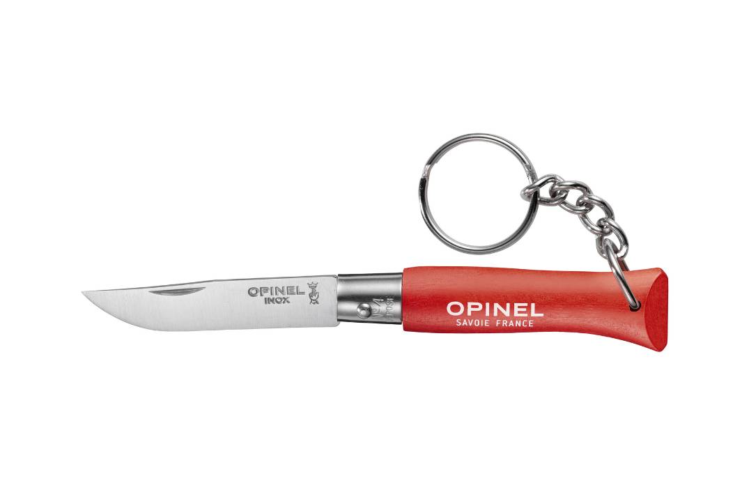 Porte clé Opinel N°04 rouge