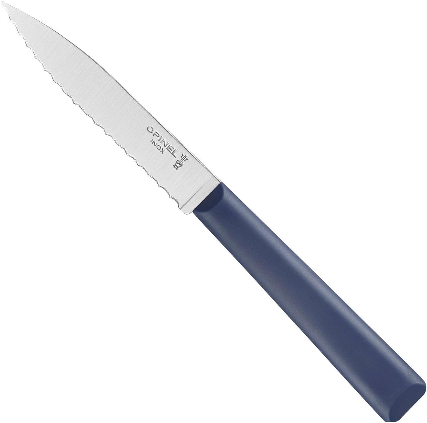 Couteau Opinel Essentiels + n°313 - office cranté - manche bleu