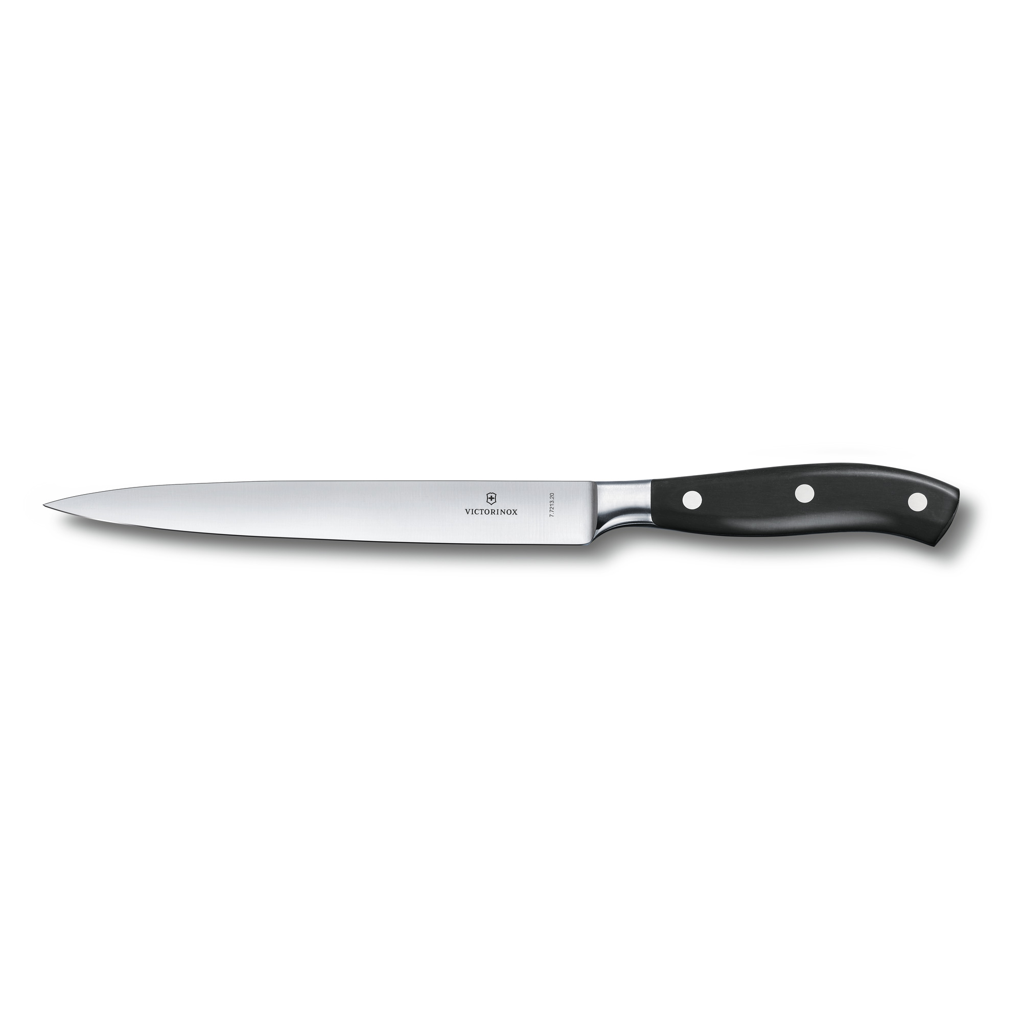 Couteau filet de sole forgé Grand Maître  Victorinox lame 20 cm - Manche noir