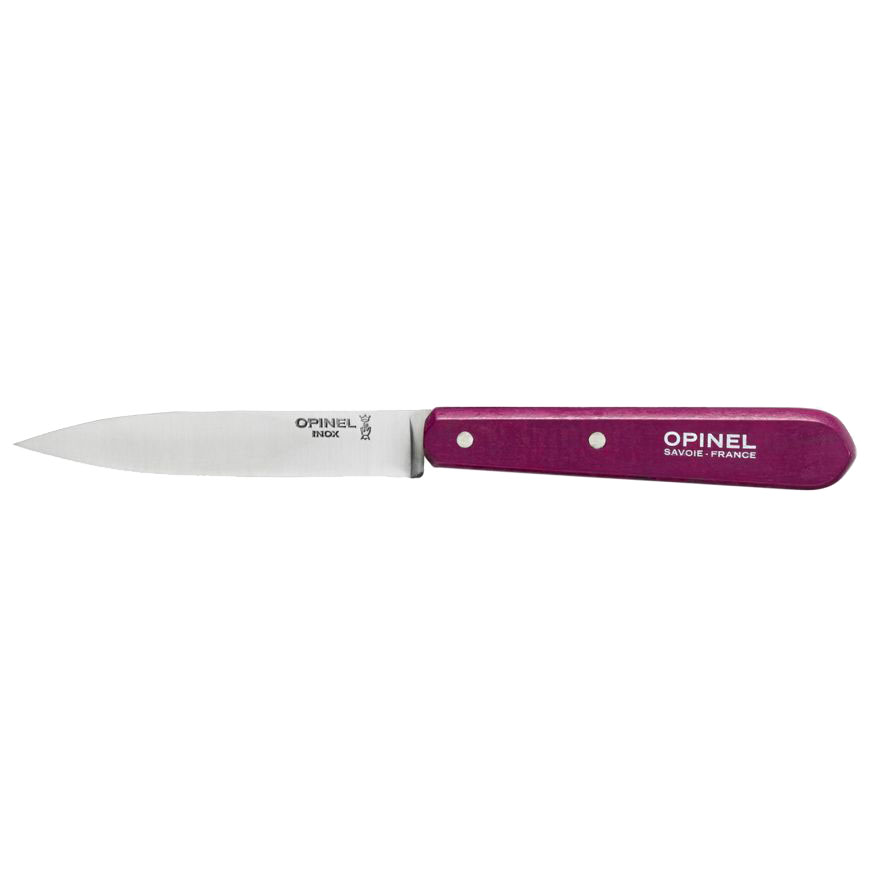 Couteau d'office Opinel n°112 - Manche aubergine