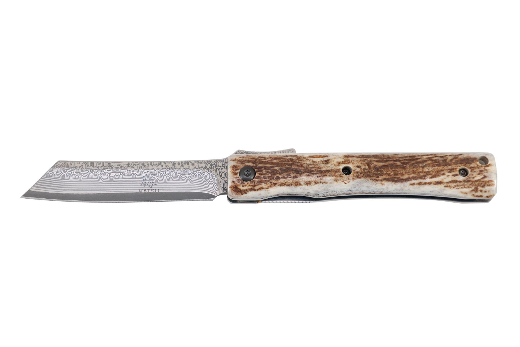 Couteau de poche Katsu - JDA01 bois de cerf