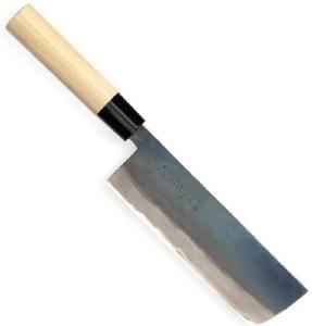 Couteau japonais Tojiro Yasuki Shirogami nakiri 16,5 cm
