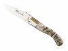 GILLES FONTENILLE-PATAUD - COUTEAU LAGUIOLE GENTLEMAN CORNE DE BÉLIER 10.5CM INOX