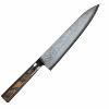 COUTEAU JAPONAIS DE CUISINE TAKAMURA GAMME HANA DAMASCUS HSPS CHEF 21 CM