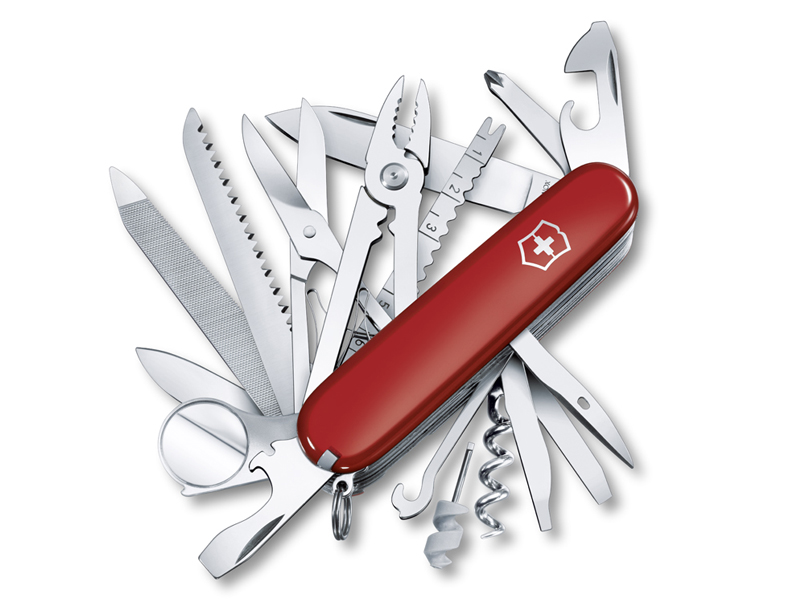 Couteau Victorinox Swisschamp rouge