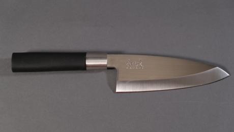 Set de 3 couteaux de cuisine Kai Wasabi Black "spécial poisson"