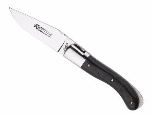 COUTEAU LAGUIOLE GILLES FONTENILLE-PATAUD - SPORT CORNE DE BUFFLE 13CM INOX