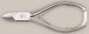 PINCE A ONGLES HB MORS CONCAVES BRANCHES QUADRILLÉES 14CM