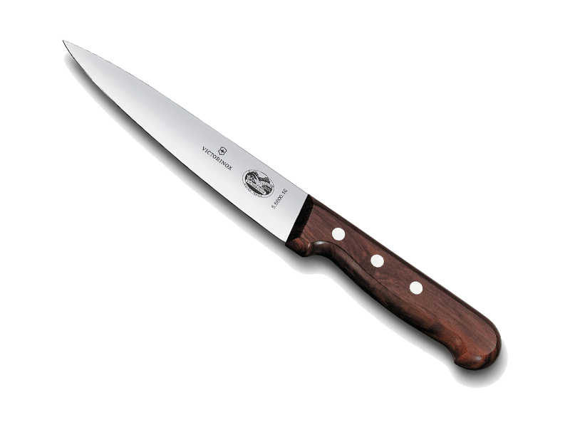 Couteau à désosser /saigner Victorinox, lame 12 cm inox - manche érable modifié