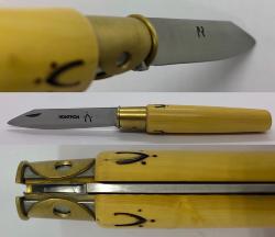 Couteau Nontron modèle Petit Duc sans plume buis 9 cm