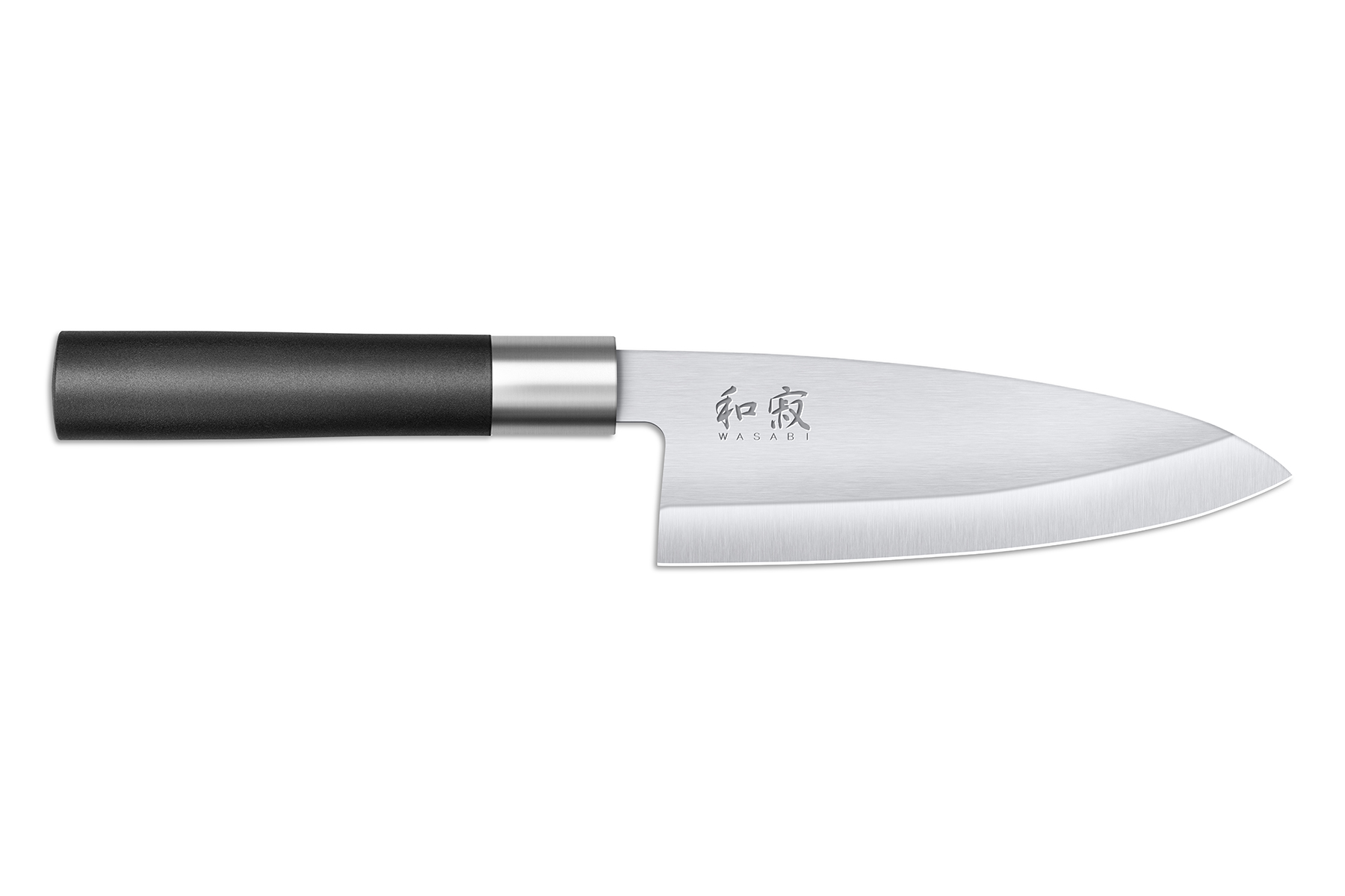 Couteau japonais Kai Wasabi Black - Couteau deba 15 cm
