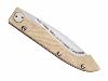 CLAUDE DOZORME - COUTEAU COMPOSTELLE VOIE DE TOURS CHENE - 12,5CM