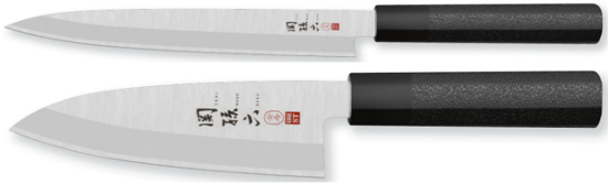 Set de 2 couteaux japonais Kai Seki Magoroku Hekiju - Couteaux pour gauchers