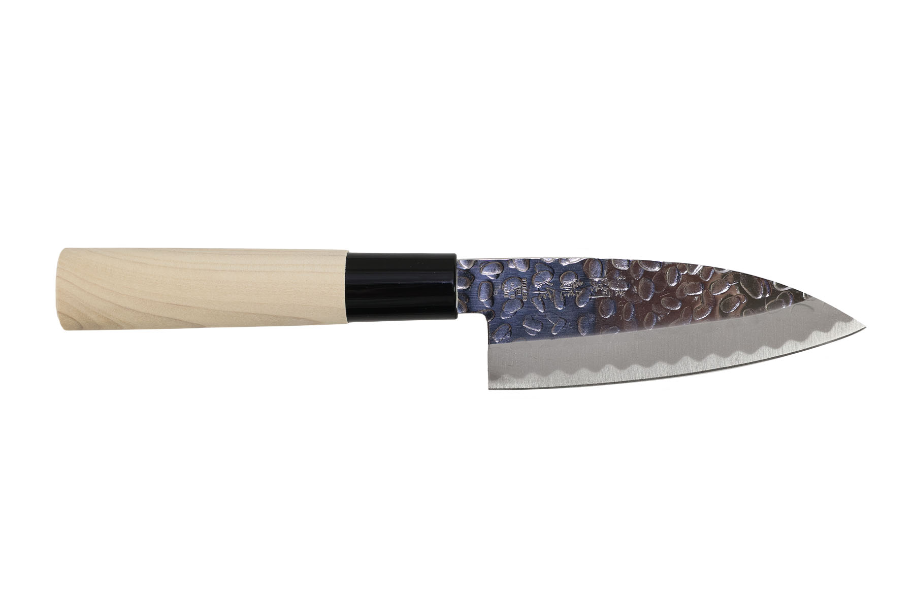 Couteau japonais Jaku Sekiryu Hammered - Couteau kodeba 10,5 cm