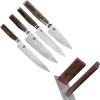 Bloc complet de 4 couteaux de cuisine japonais Kai Shun Premier