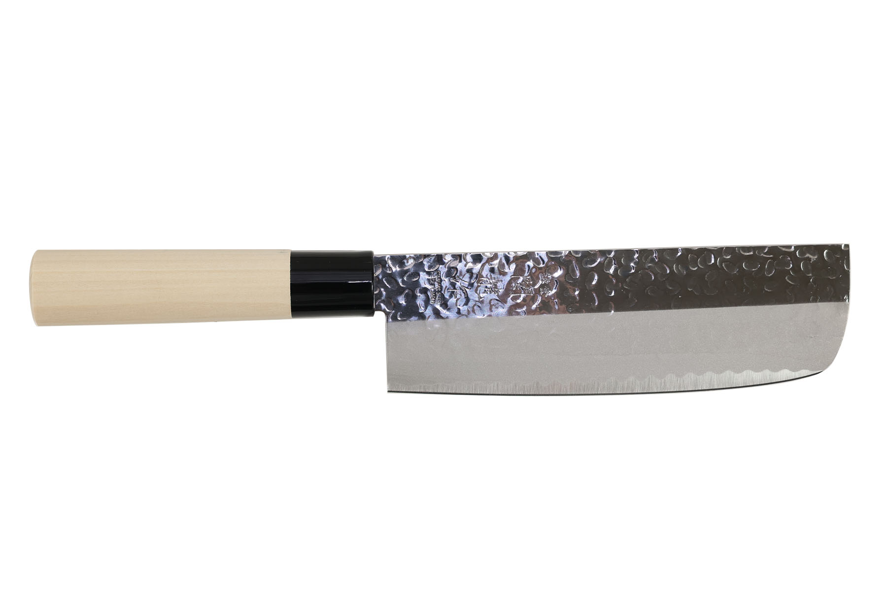 Couteau japonais Jaku Sekiryu Hammered - Couteau nakiri 16,5 cm