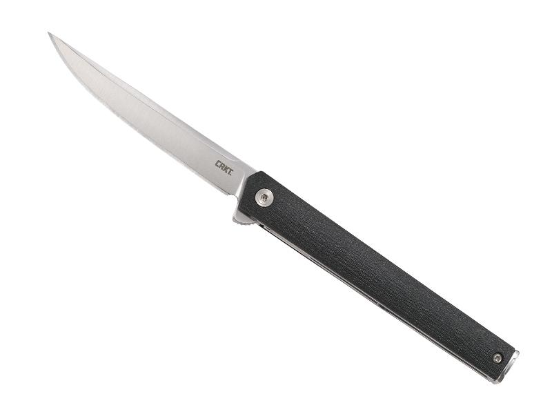 Couteau pliant CRKT CEO FLIPPER - manche 11 cm nylon/fibre de verre noir