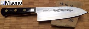 MISONO SWEDISH HIGH CARBON STEEL - COUTEAU JAPONAIS WESTERN DEBA 16,5 CM