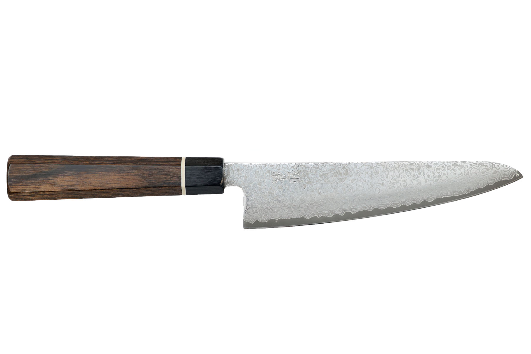 Couteau japonais Suncraft Senzo Damas - Couteau santoku 14 cm