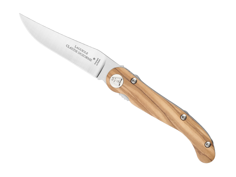Couteau Laguiole C. Dozorme Baroudeur - manche 12 cm olivier