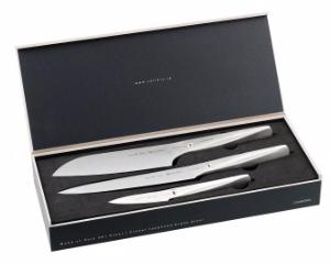 Coffret de 3 couteaux japonais Type 301 design by F.A Porsche - P5 + P2 + P9