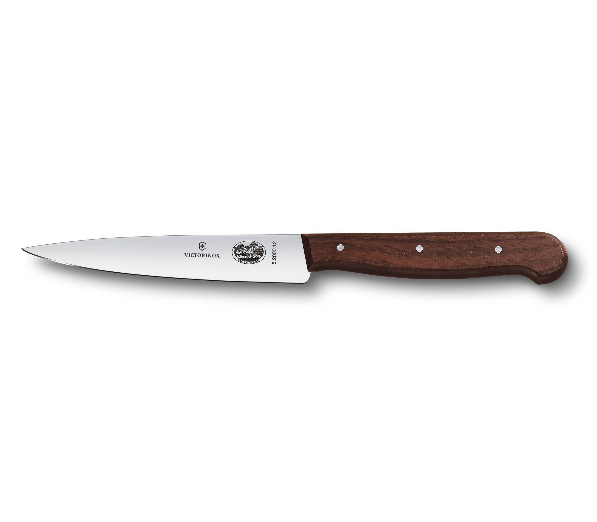 Couteau à découper Victorinox Wood lame 12 cm - Manche en Palissandre