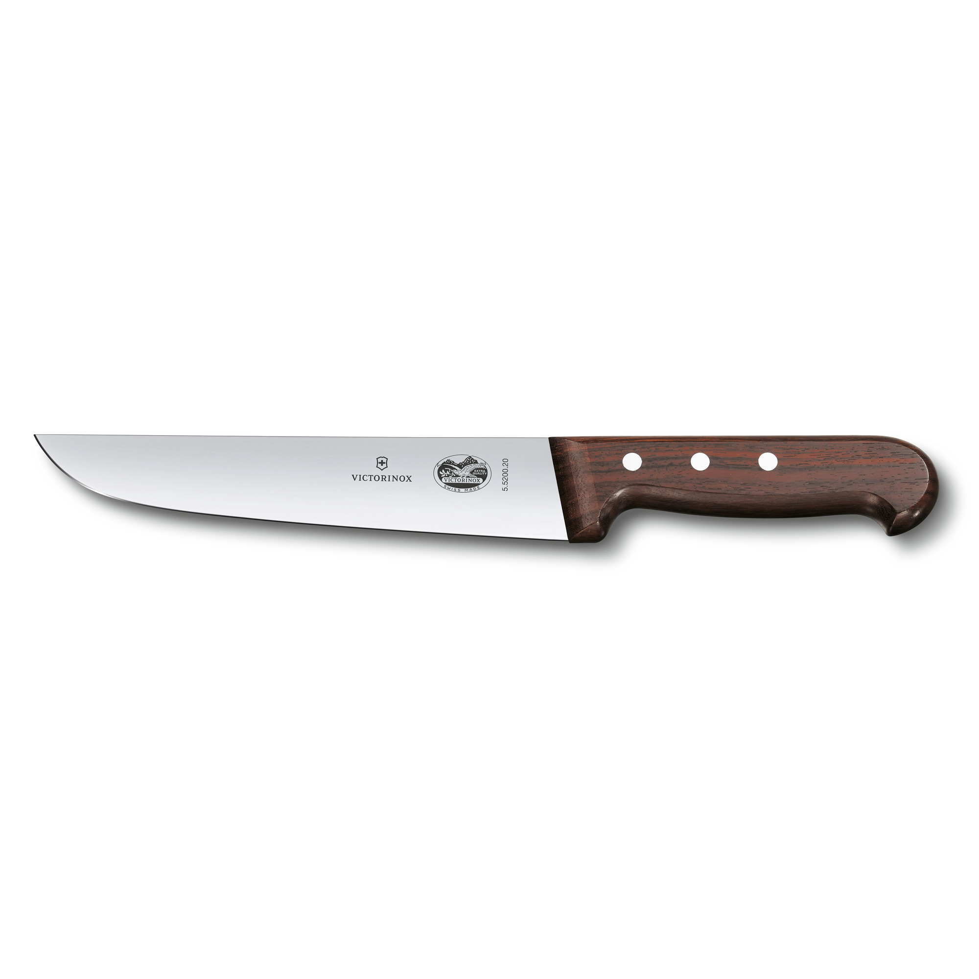 Couteau de boucher Victorinox - Lame 26 cm - manche érable modifié