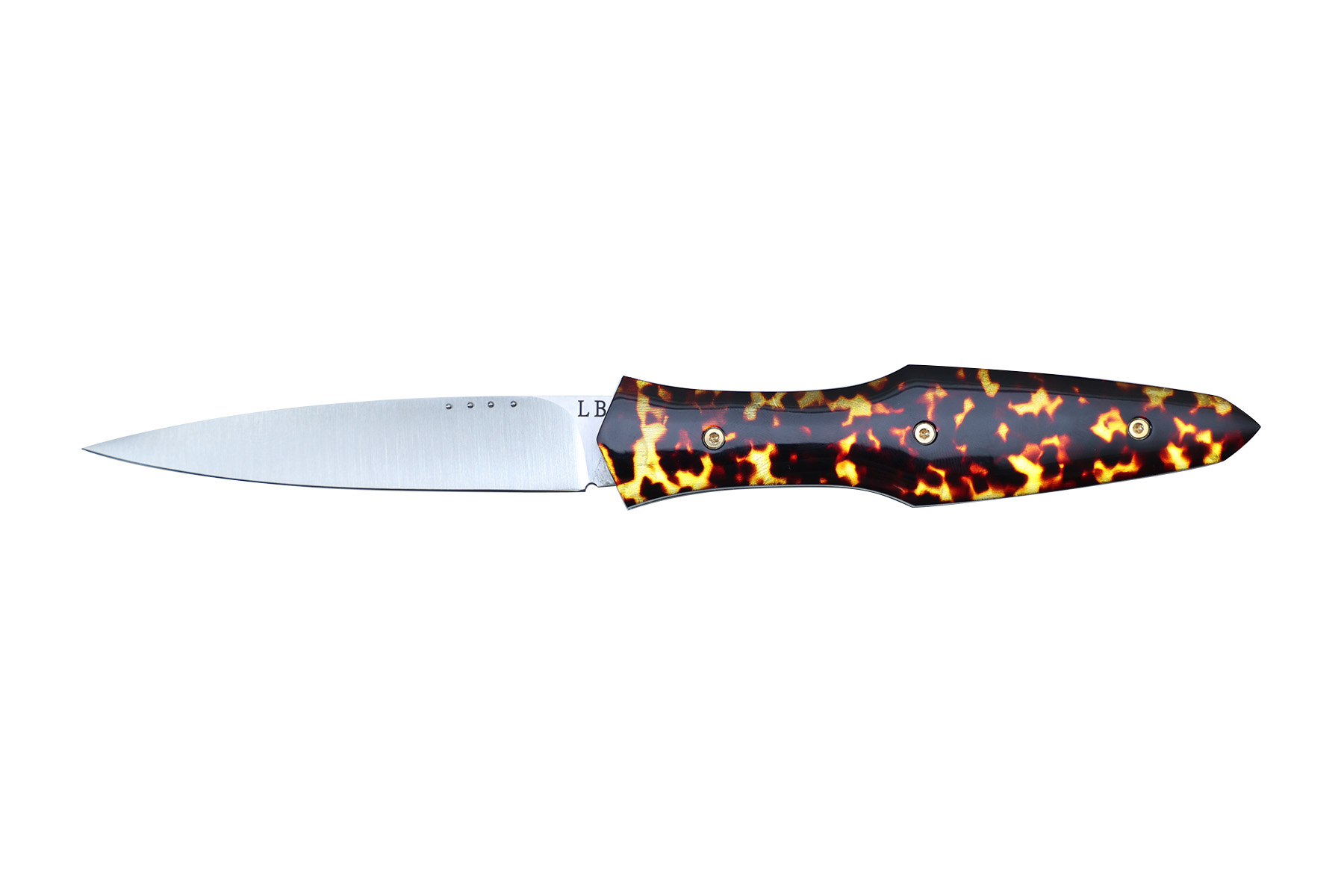 Couteau artisanal Magna Pinna par Laraud Blade - acétate