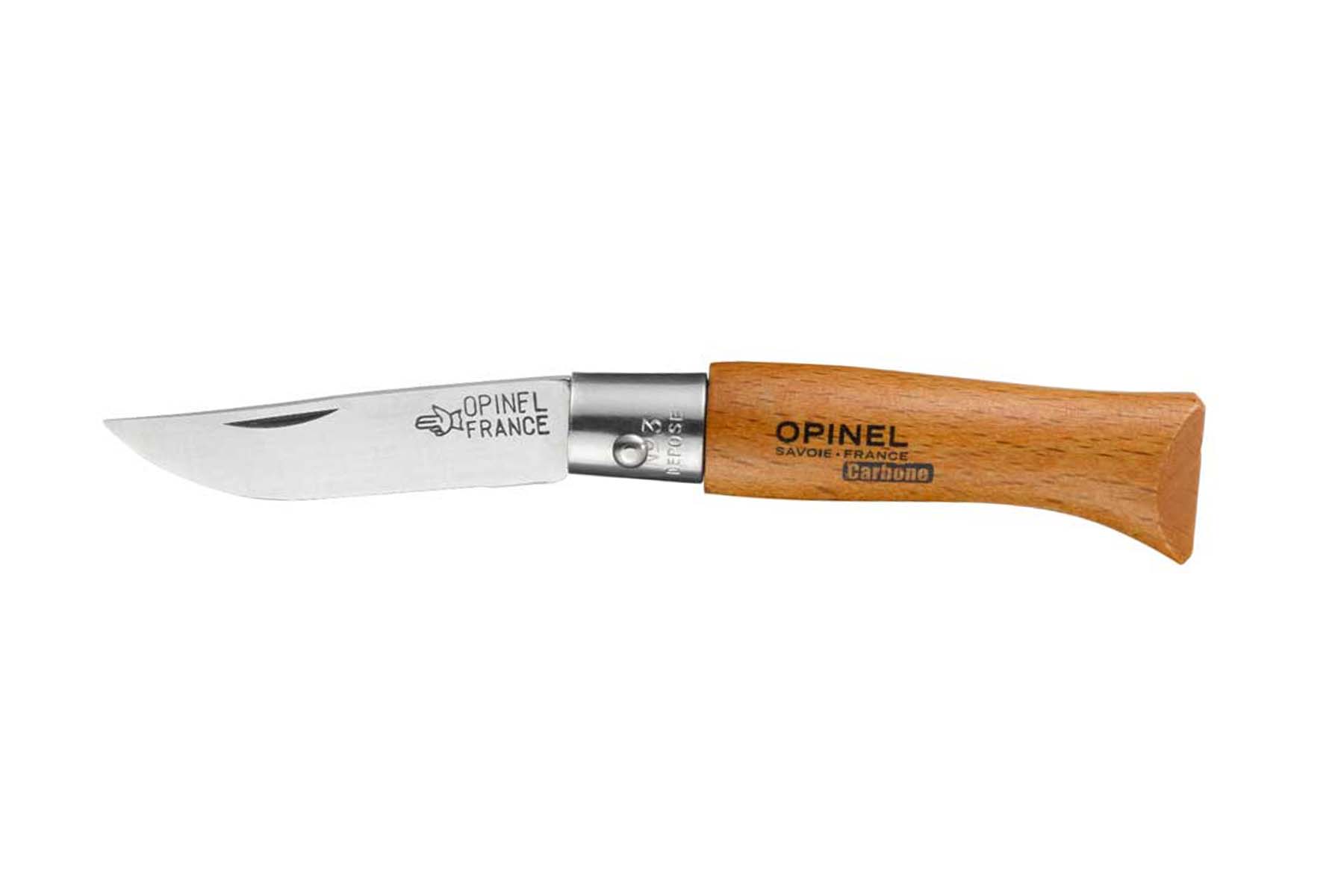 Couteau Opinel n°03 lame carbone