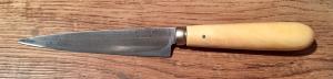 couteau de cuisine pallares solsona Office long 12 cm carbone