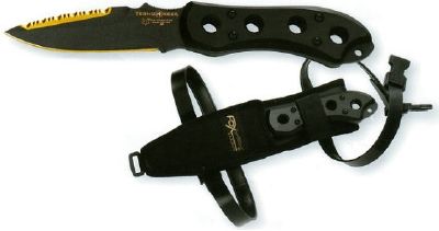 COUTEAU FIXE FOX DE CHASSE "TECNO REEF" 11 CM MICARTA