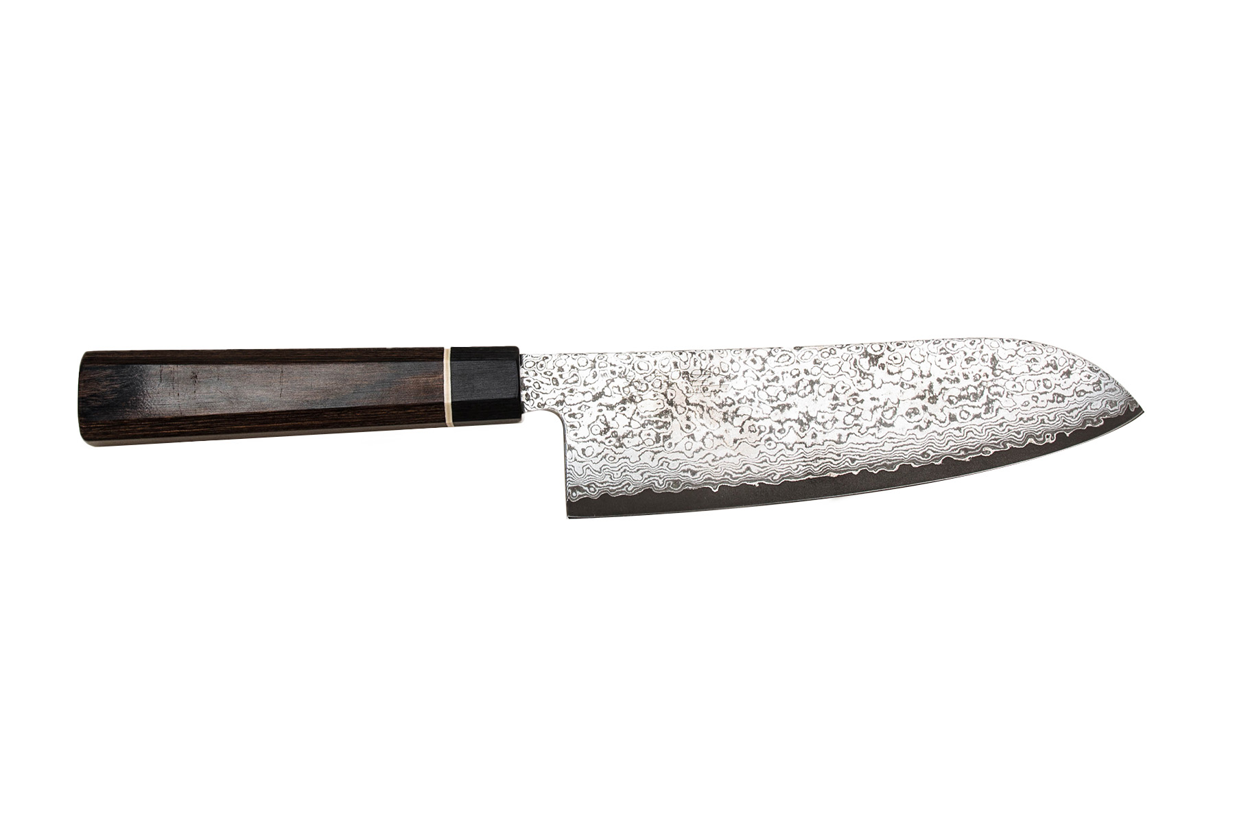 Couteau japonais Suncraft Senzo Damas - Couteau santoku 16 cm