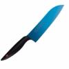 Couteau de cuisine japonais Kasumi Titanium 18 cm Santoku
