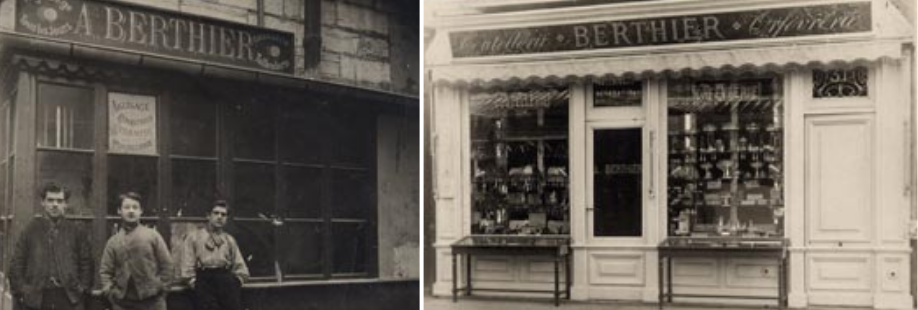 Photo ancienne de la maison Berthier de Valence